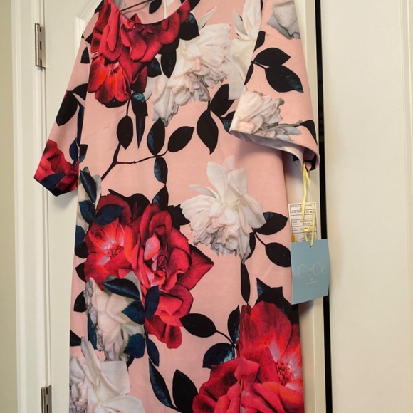 Cece short floral dress - Picture 3 of 4